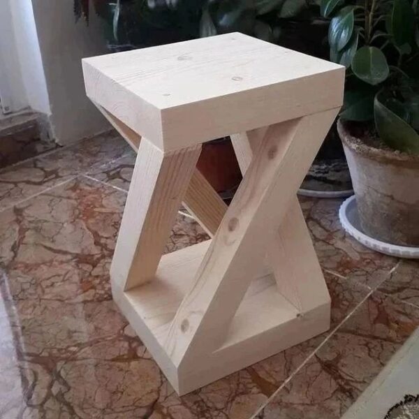 Stylish Wooden Stool