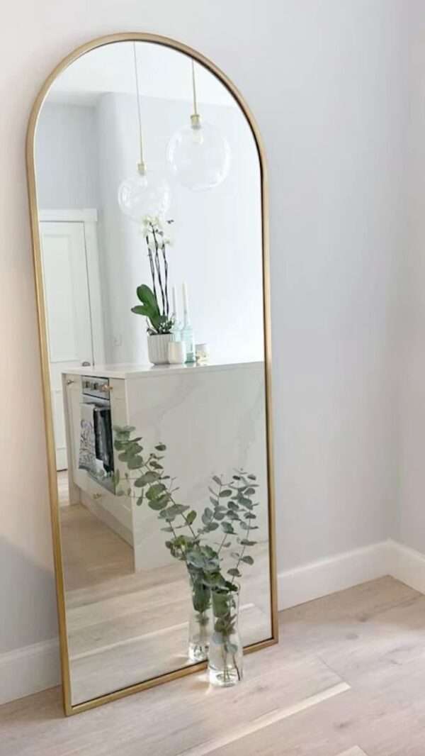 Arched Floor Mirror