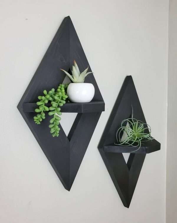 Geometric Wall Shelf