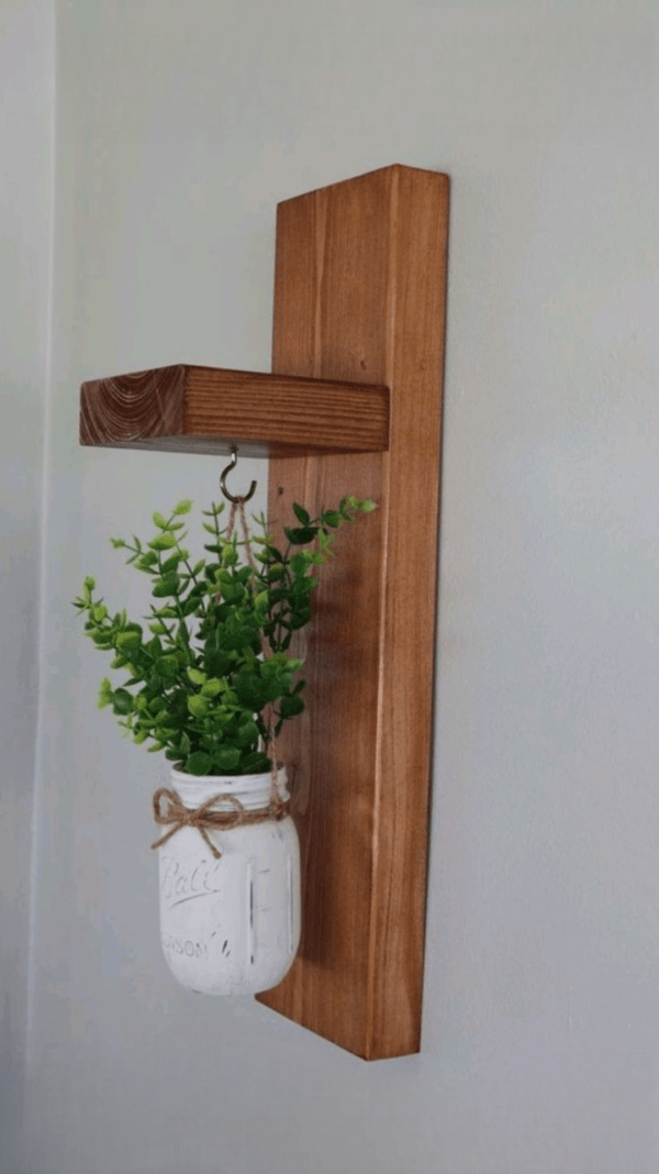 Wooden Plant Shelf (For 2piece)