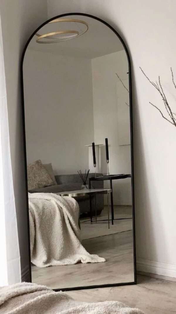 Arces Arched Floor Mirror