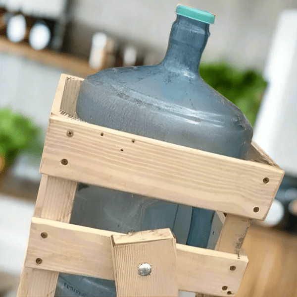 Wooden Water Jug Dispenser Stand