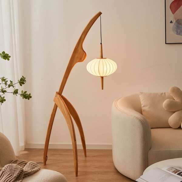 Mantis Wood Floor Lamp - Image 2